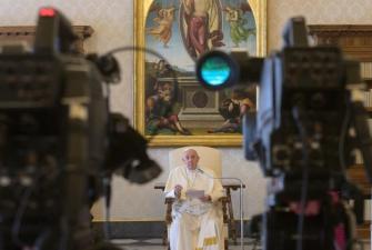 البابا فرنسيس في مقابلته العامة مع المؤمنين   (Vatican Media)
